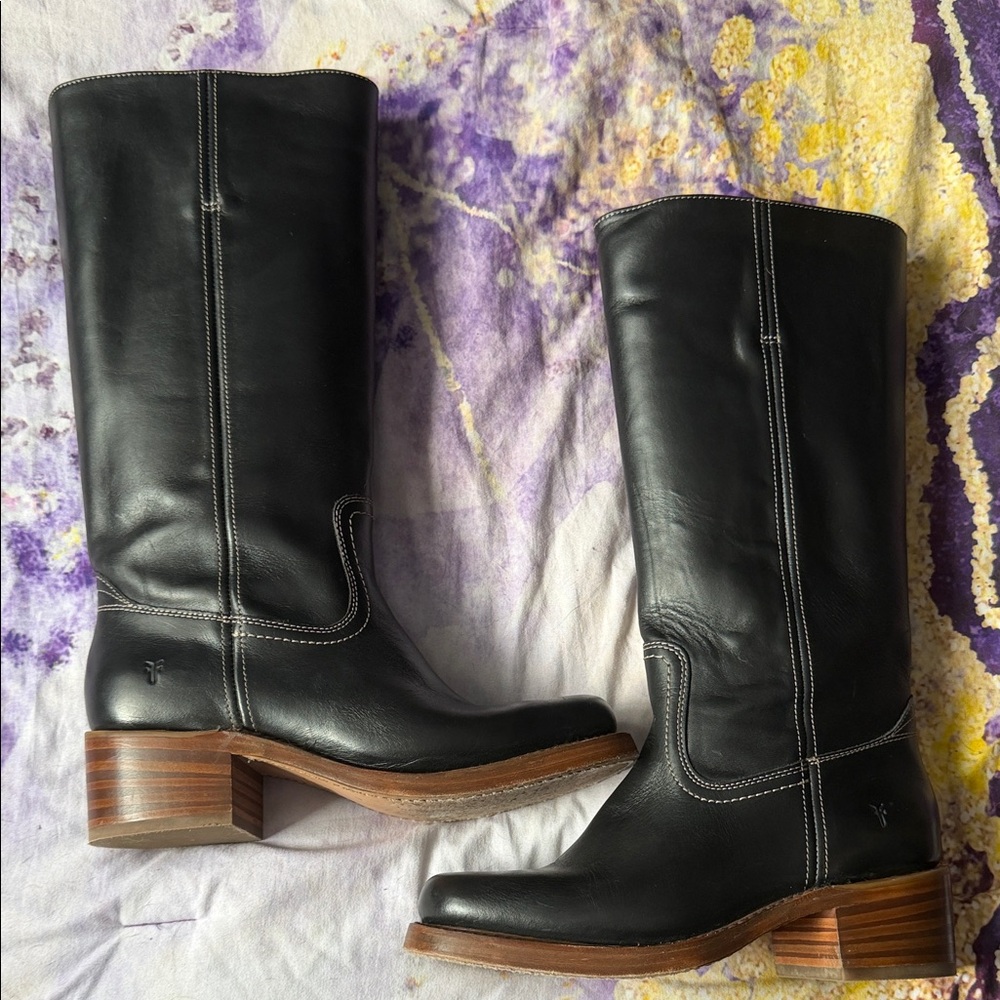 Black Frye campus boot 14L size 8.5 women’s